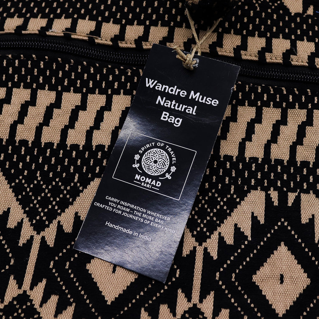 Jacquard Natural Bags - Desert Loom - Wander Muse Bag