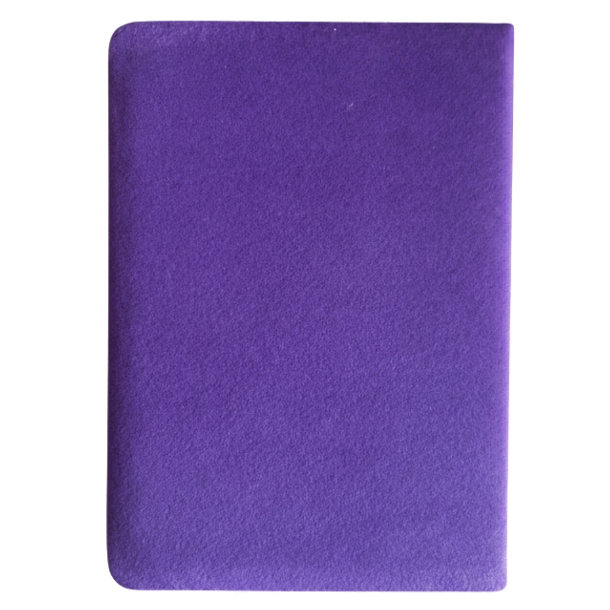 Purple Velvet Notebook - 80 pages - Create Magic