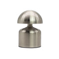 Touch Lamp - Dome Mushroom Silver - USB (C) - Rechargable  (400 Watt)