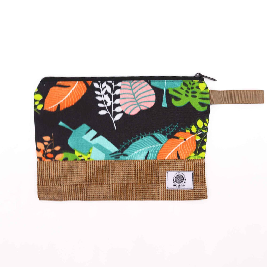 Large Luxury Tropical Pouches - (assorted designs) - 26x17cm