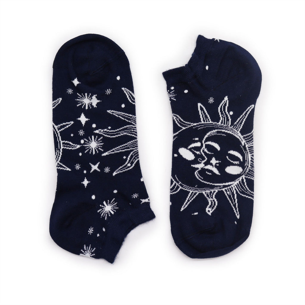 S/M Hop Hare Bamboo Socks Low (3.5-6.5) - Sun and Moon 