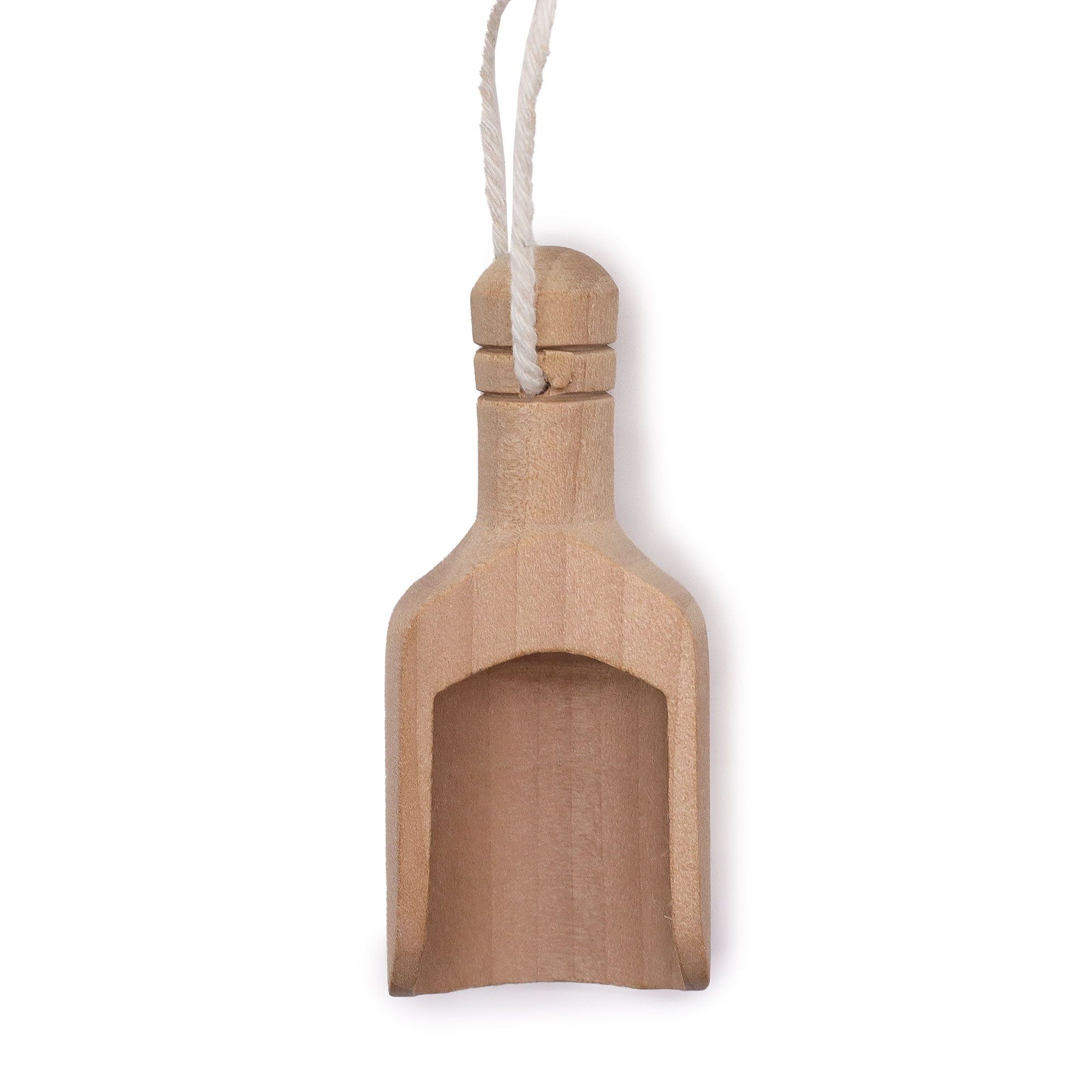 Mini Wooden Scoop